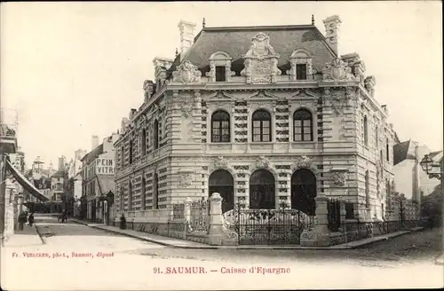 Ak Saumur Maine et Loire, Caisse d'Epargne