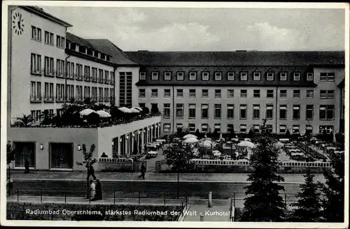 Ak Oberschlema Bad Schlema in Sachsen, Kurhotel