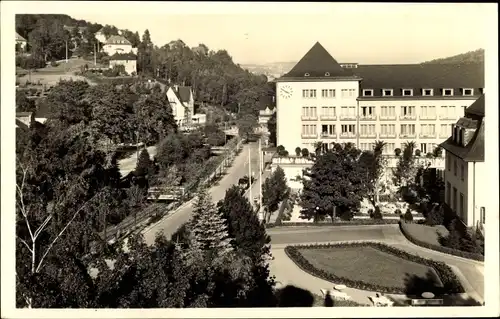 Ak Oberschlema Bad Schlema in Sachsen, Kurhotel und Hammerberg