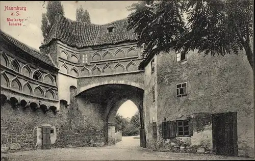 Ak Naumburg an der Saale, Marientor, Inneres