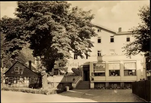 Ak Unterweißbach Thüringen, Hotel Zum Lichtetal