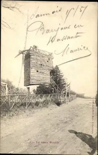 Ak Sannois Val d’Oise, Le vieux Moulin