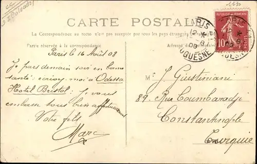 Ak Benerville Calvados, L'Eglise