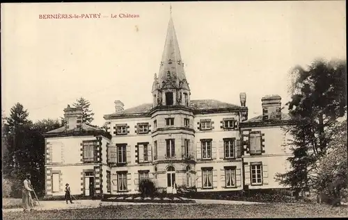 Ak Bernieres le Patry Calvados, Le Chateau