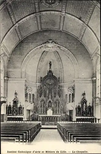 Ak Lille Nord, Institut Catholique d'Arts et Metiers, la Chapelle