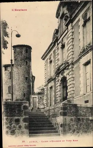 Ak Aubin Aveyron, Caisse d'Epargne, Tour Rieu