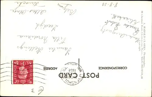 Ak Manchester England, Market Street