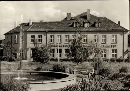 Ak Ronneburg in Thüringen, Bergarbeiterklubhaus Karl Marx