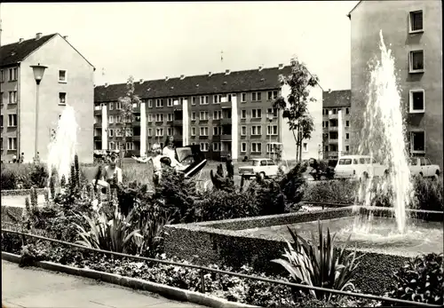 Ak Riesa an der Elbe Sachsen, Neubauten an der Greifswalder Straße