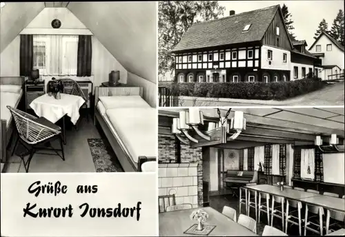 Ak Jonsdorf in Sachsen, Landesverbandsheim Haus Gertrud, Hans Losch Straße 3