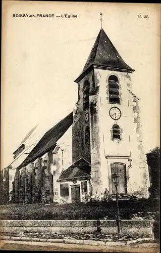 Ak Roissy en France Val d’Oise, L'Eglise