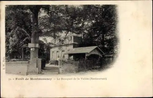 Ak Montmorency Val d’Oise, Le Bouquet de la Vallee, Restaurant