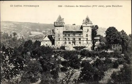 Ak Raulhac Cantal, Chateau de Messillac