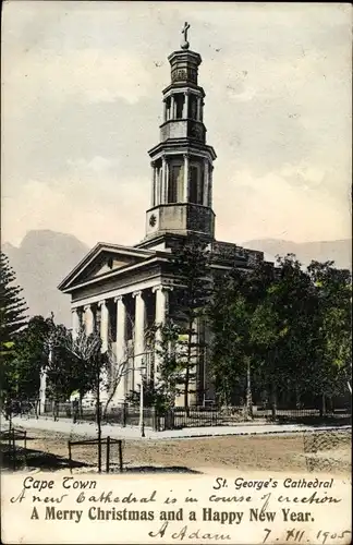 Ak Cape Town Kapstadt Südafrika, St George Cathedral