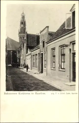 Ak Haarlem Nordholland Niederlande, Bakenesser Kerktoren