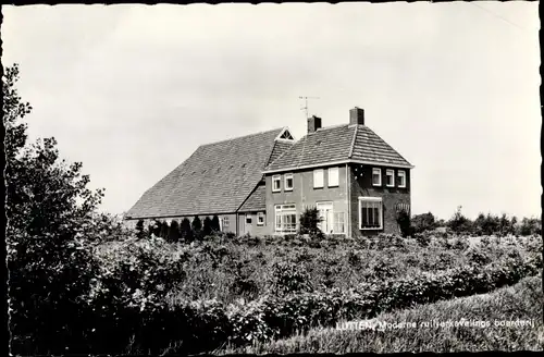 Ak Lutten Overijssel, Ortspartie mit einem Hotel