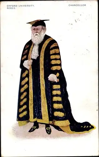 Studentika Ak Oxford South East England, University Robes, Chancellor