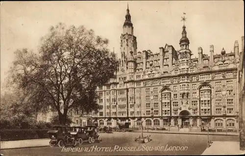 Ak London City, Imperial Hotel, Russell Square
