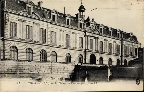 Ak Saumur Maine et Loire, Le College des Garcons