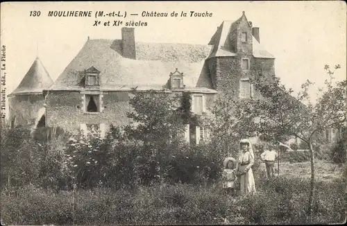 Ak Mouliherne Maine-et-Loire, Chateau de la Touche