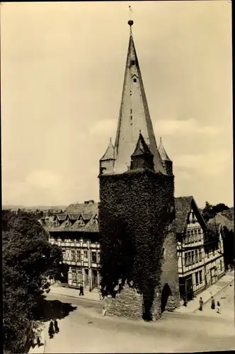 Ak Wernigerode am Harz, Am Westerntor