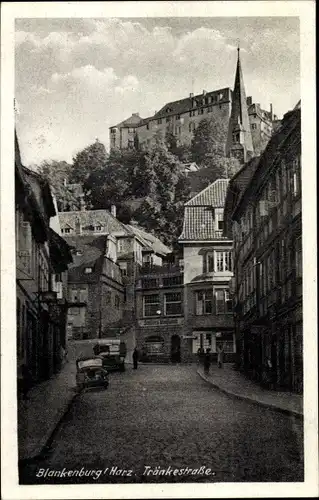 Ak Blankenburg am Harz, Tränkestraße