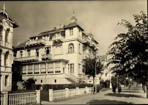Ak Ostseebad Bansin Heringsdorf auf Usedom, FDGB Erholungsheim Bansiner Hof