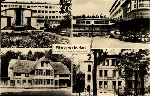 Ak Elbingerode Oberharz am Brocken, Diakonissenmutterhaus Neuvandsburg
