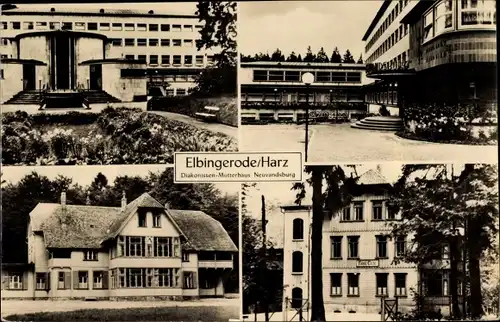 Ak Elbingerode Oberharz am Brocken, Diakonissenmutterhaus Neuvandsburg