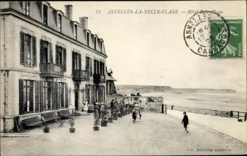 Ak Asnelles La Belle Plage Calvados, Hôtel Belle Plage