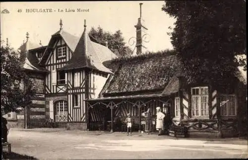 Ak Houlgate Calvados, Le Lieu Marot