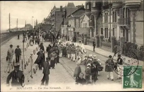 Ak Houlgate Calvados, Une Noce Normande