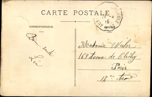 Ak Laroquebrou Cantal, Chateau Feodal