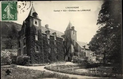 Ak Le Fau Cantal, Chateau de la Lamarge