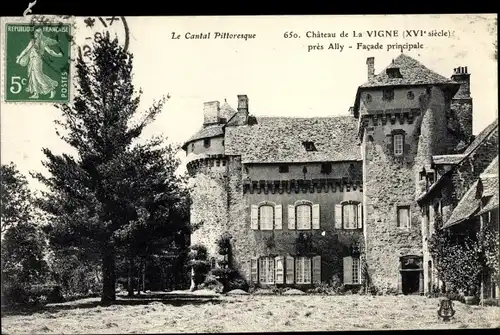 Ak Ally Cantal, Chateau de La Vigne