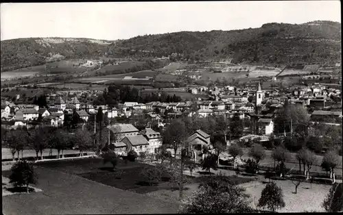 Ak Massiac Cantal, Vue generale