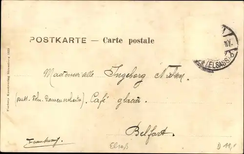 Ak Thann Elsass Haut Rhin, Theobaldusbrunnen