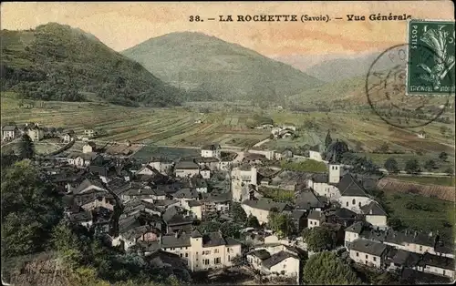 Ak La Rochette Savoie, Vue Generale