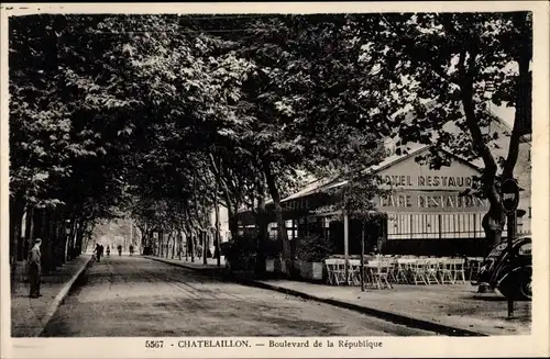 Ak Châtelaillon Maritime, Boulevard de la Republique