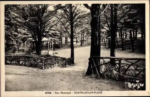 Ak Châtelaillon Plage Charente Maritime, Parc Municipal