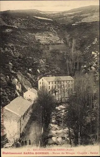 Ak Escouloubre les Bains Aude, Etablissement Sarda Bonnail