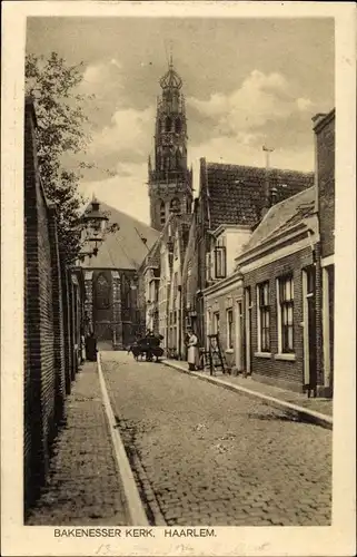 Ak Haarlem Nordholland Niederlande, Bakenesser Kerk