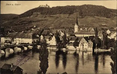 Ak Stein am Rhein Kanton Schaffhausen, Panorama