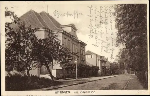 Ak Wittingen in Niedersachsen, Kreissparkasse