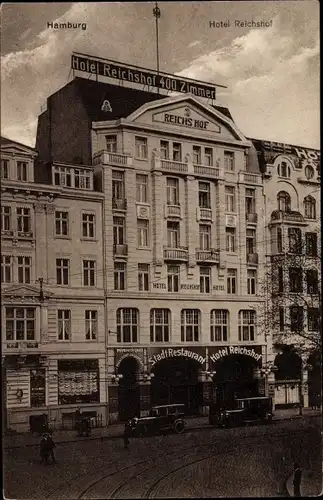 Ak Hamburg Mitte Altstadt, Hotel Reichshof