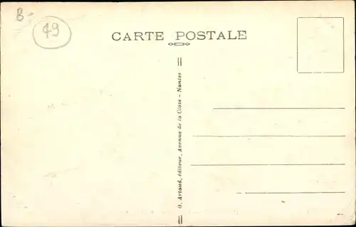 Ak Segré Maine et Loire, L'Eglise de la Madeleine