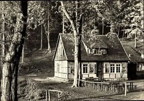 Ak Heilbad Heiligenstadt Eichsfeld Thüringen, Waldgaststätte Neun Brunnen