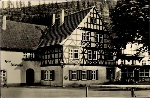 Ak Luisenthal im Thüringer Wald, Hotel Luisenthal