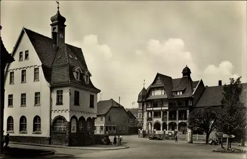 Ak Georgenthal in Thüringen, FDGB Heim und Hotel Deutscher Hof