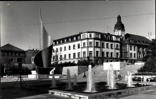 Ak Halle an der Saale, Wasserspiel